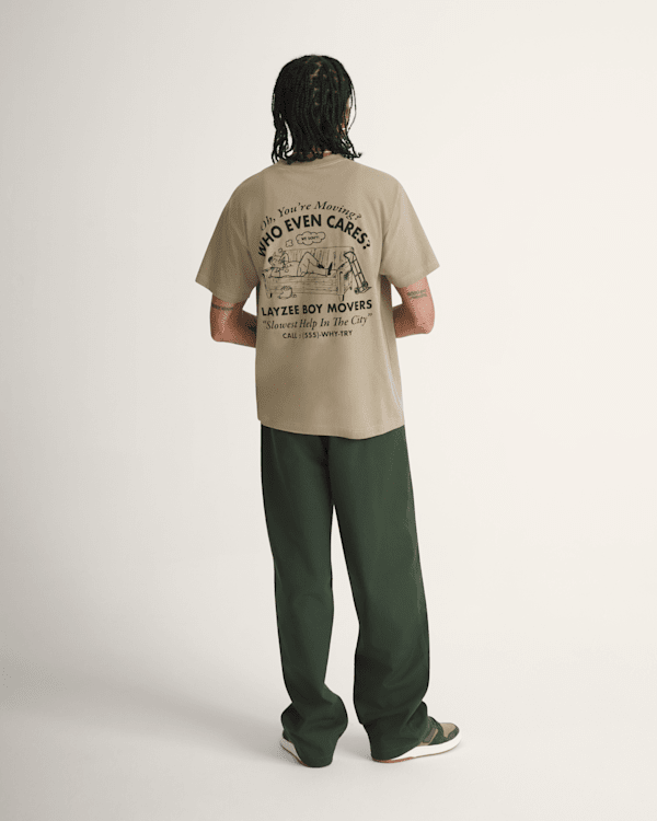 Authentic Chino Loose Pants in Dried Kelp Green | Vans