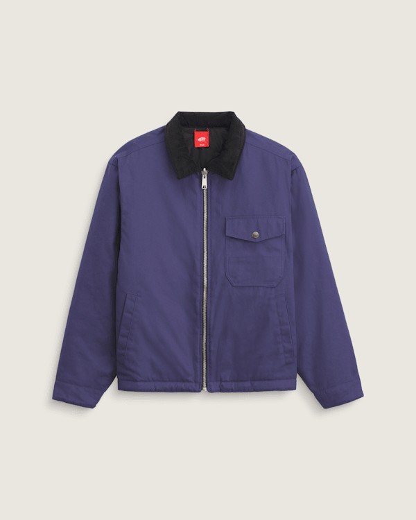 Skate Garage Reversible Jacket in Deep Twilight Blue | Vans