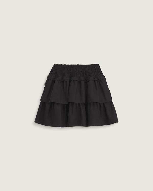 Ava Tiered Mini Skirt en Black | Vans CA