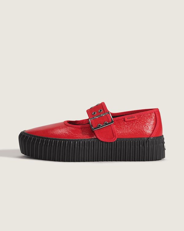 Mary Jane Creeper Shoe in Racing Red | Vans
