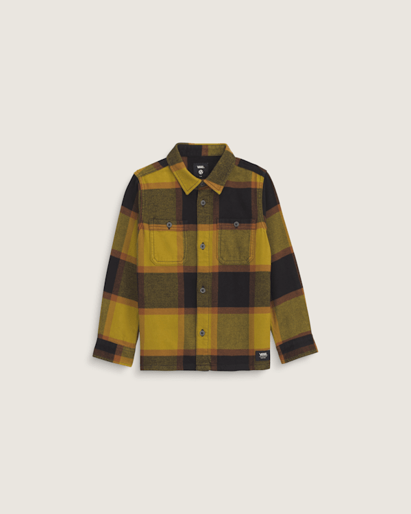 Little Kids Larkspur Plaid Flannel Shirt