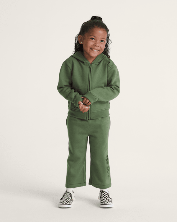 Little Kids Unicorn Zip Hoodie