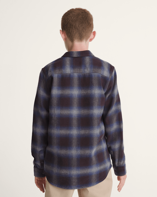 Kids Bixby Plaid Flannel Shirt