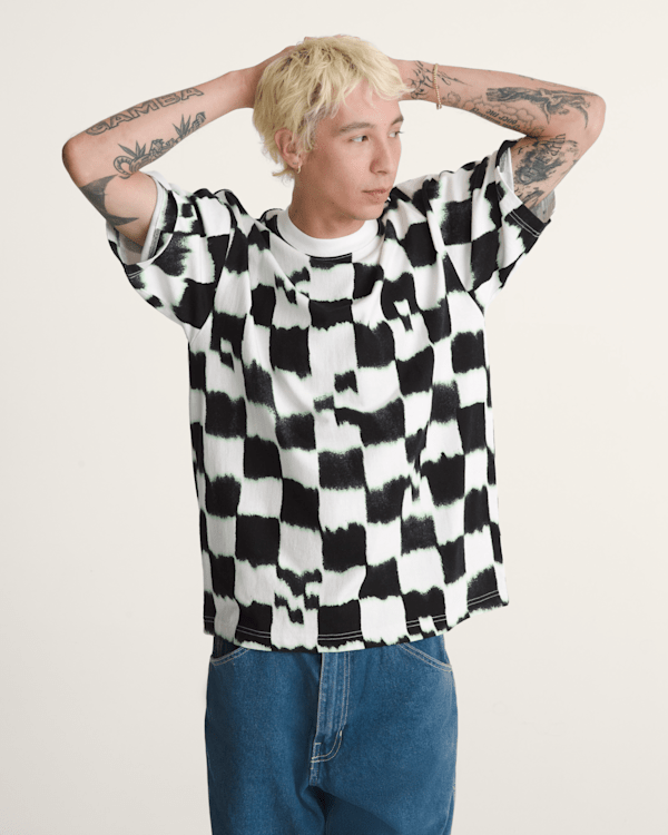 Acid Check T-Shirt in White | Vans
