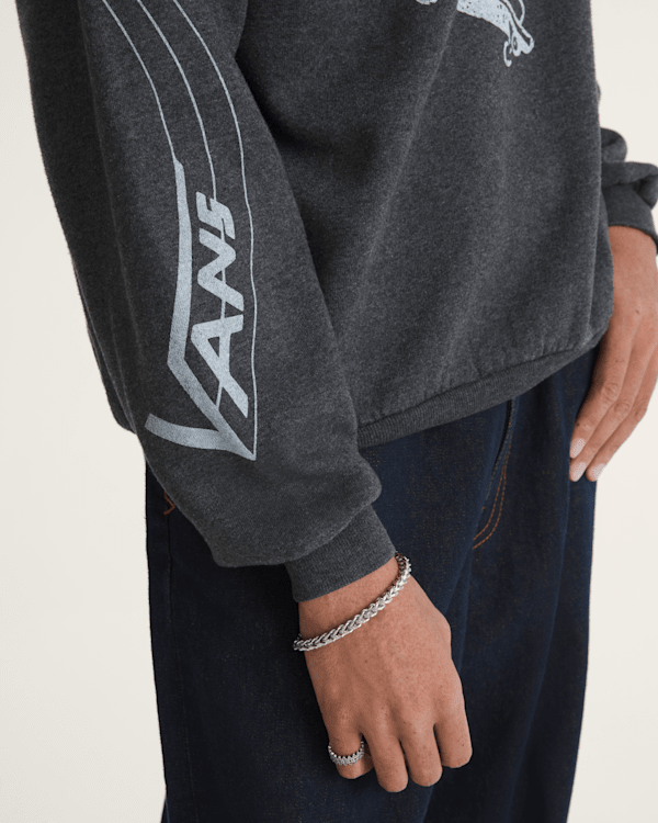 Waffle Shop Skate Crest Crewneck Sweatshirt