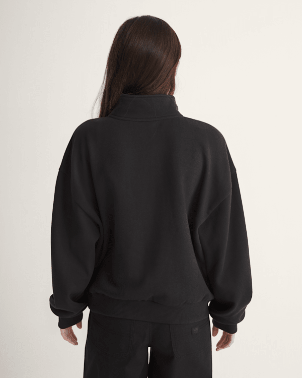 レディースウェア WM VEAL LOGO MOCK NECK SHIRTS BLACK レディースウェア WM VEAL LOGO MOCK NECK SHIRTS BLACK