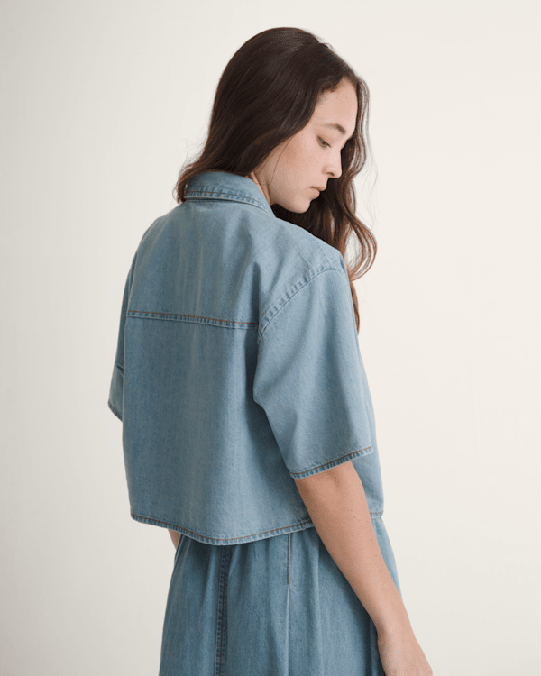 Wren Denim Button Up Shirt