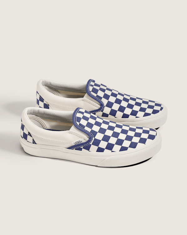 Classic Slip-On Checkerboard Shoe in Checkerboard Deep Twilight