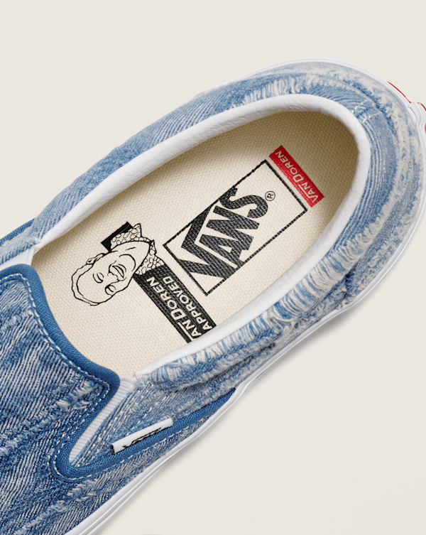 Van Doren Approved Skate Slip-On Denim Shoe
