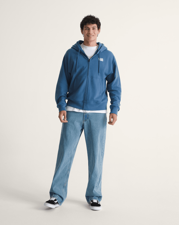 Check-5 Loose Denim Pants