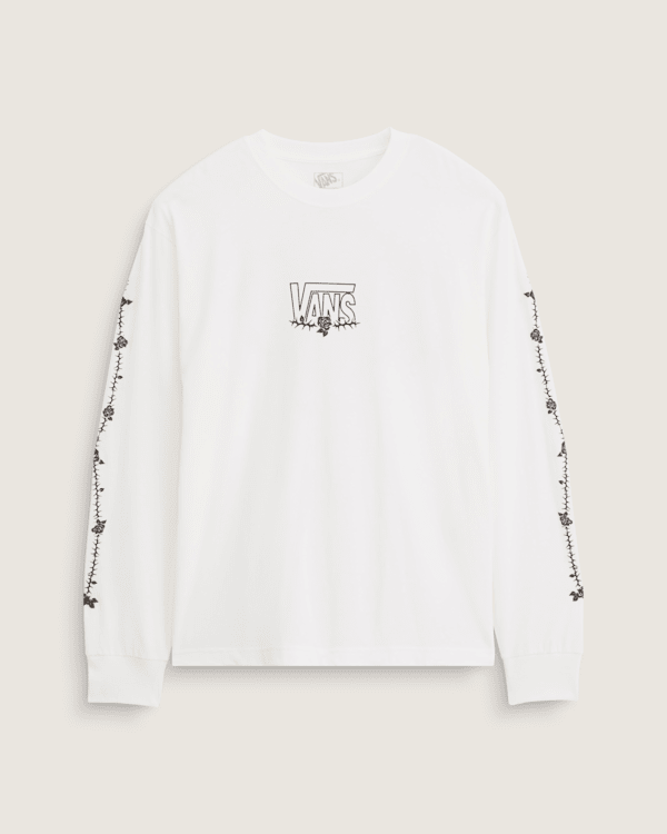 vansロンT VANS USA LINE L/S T Shirts Black バンズ USA企画 ロンT チェッカー