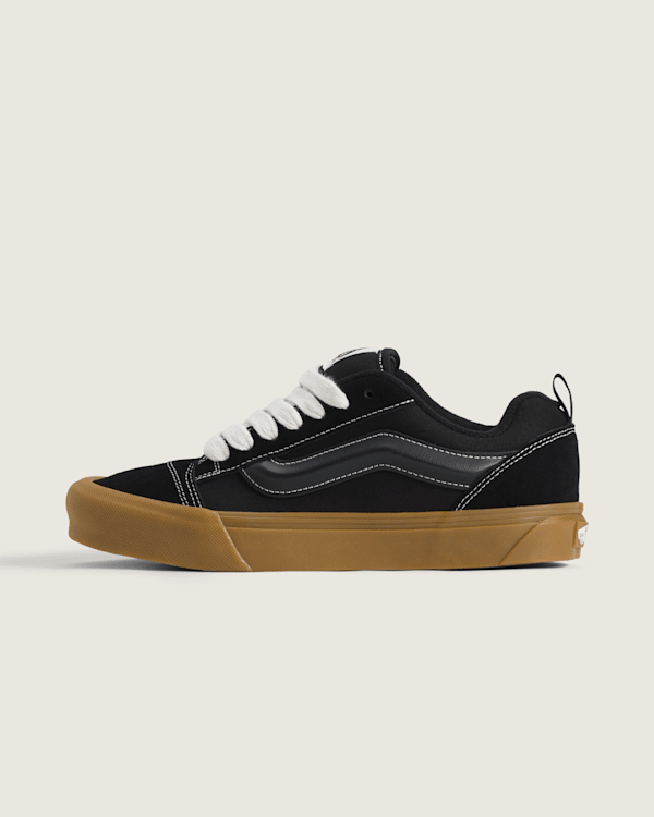 Vans Knu Skool Shoes (Gum Black) - 6.5 Men / 8.0 Women