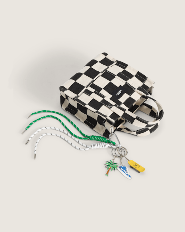 Waffle Shop Coastal Cruise Bag Charm Set in Yellow / Green | Vans