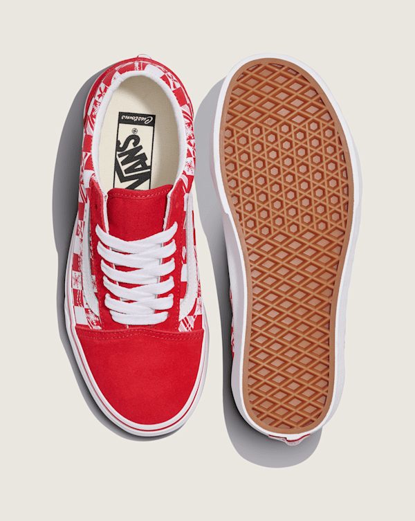 Customs Old Skool Holiday Checkerboard Shoe