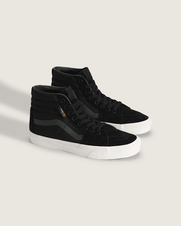 Sk8-Hi Cordura Shoe in Black / Green | Vans