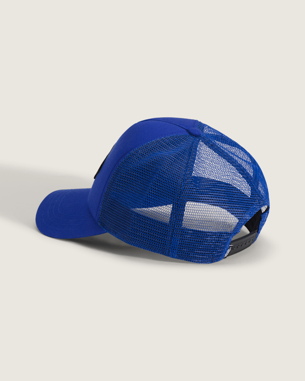 Classic Patch Trucker Hat en Royal Cobalt Blue | Vans CA