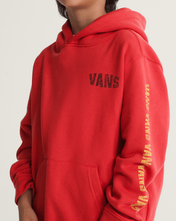 Kids Racing Flames Pullover Hoodie