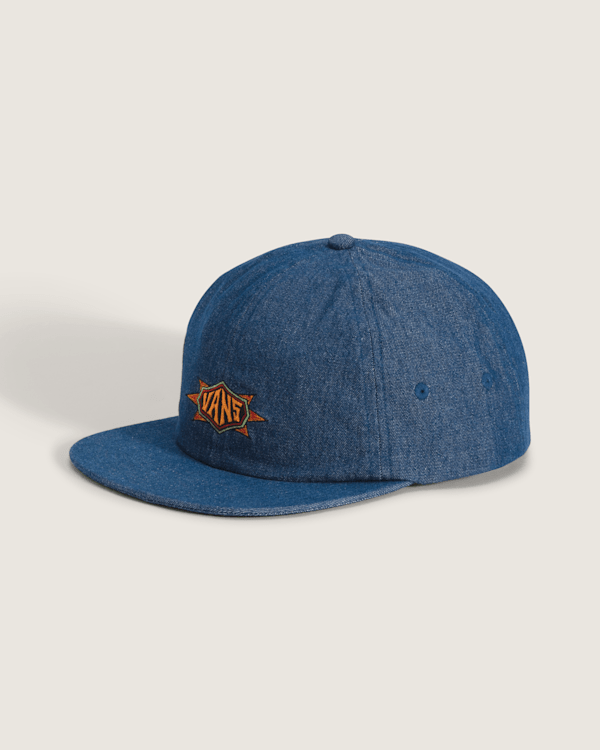 Hypnotist Jockey Hat in Stonewash Blue | Vans