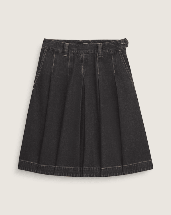 Authentic Chino Denim Skirt