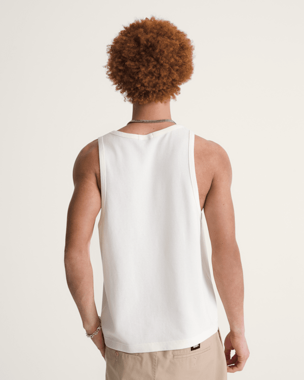 Premium Waffle Tank Top in Egret White | Vans