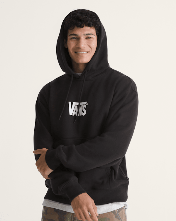Men's Black and White Hoodies
