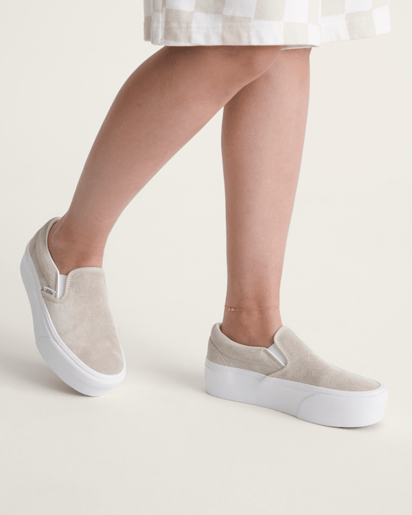 Classic Slip-On Platform Shoe
