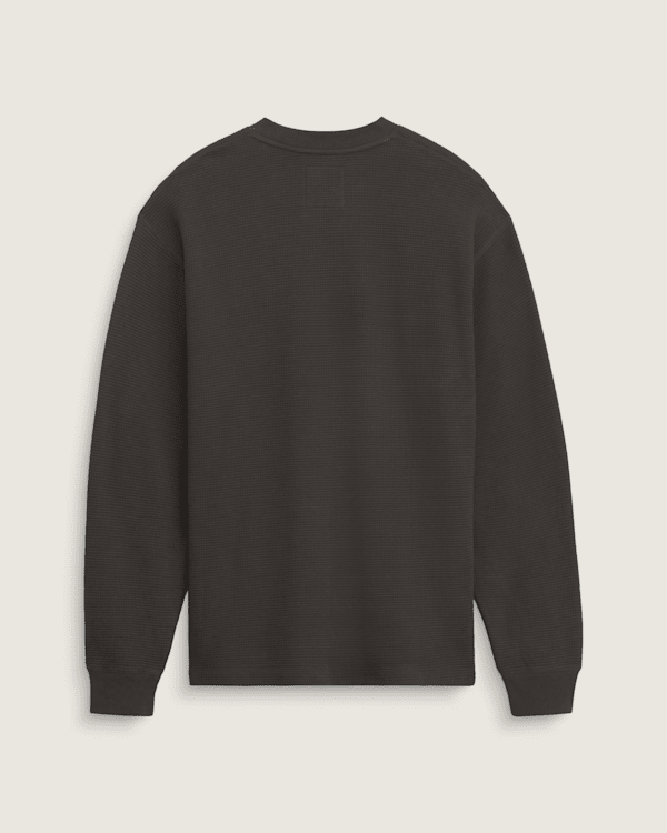 Navigate Thermal Long Sleeve Shirt in Faded Black | Vans