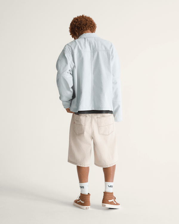 Check-5 Baggy Denim Shorts
