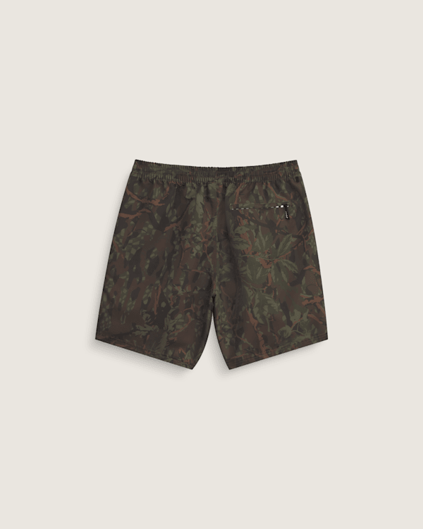 Primary II Elastic Printed Boardshorts in Obsidian Fern Green | Vans