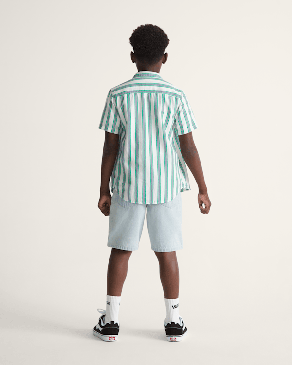 Kids Check-5 Baggy Denim Shorts