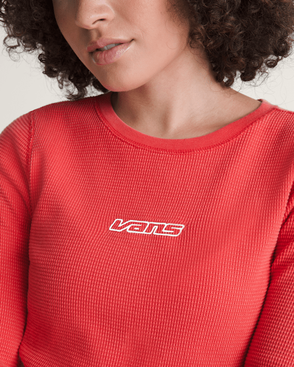 Teri Waffle Long Sleeve Shirt