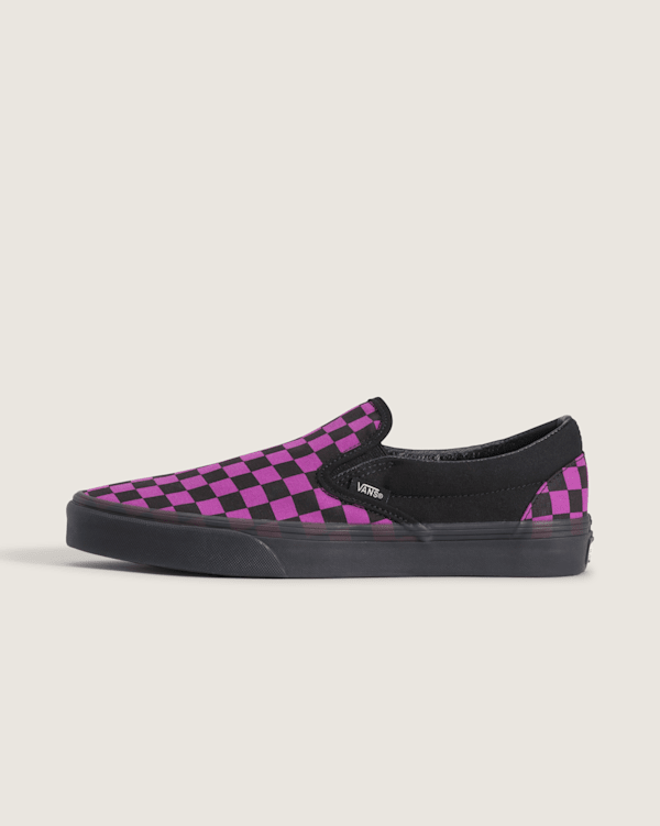 Checkerboard Black / Purple