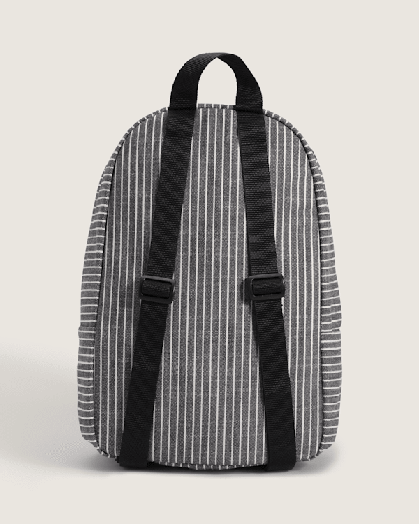 black and white striped mini backpack Old Skool Mini Backpack in White / Black