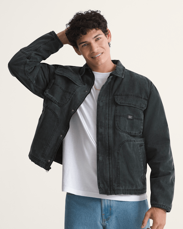 Umber Pigment Canvas Jacket