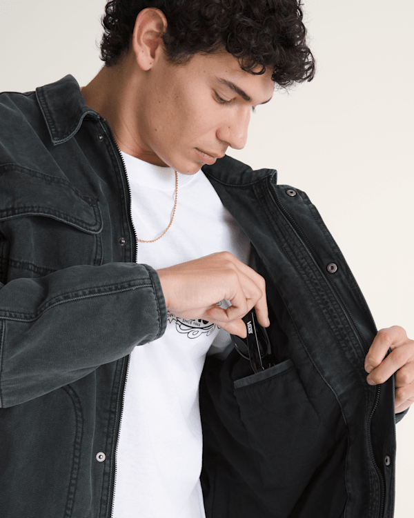 Umber Pigment Canvas Jacket