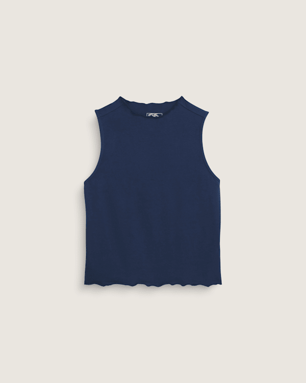 Mock Neck Tank Top