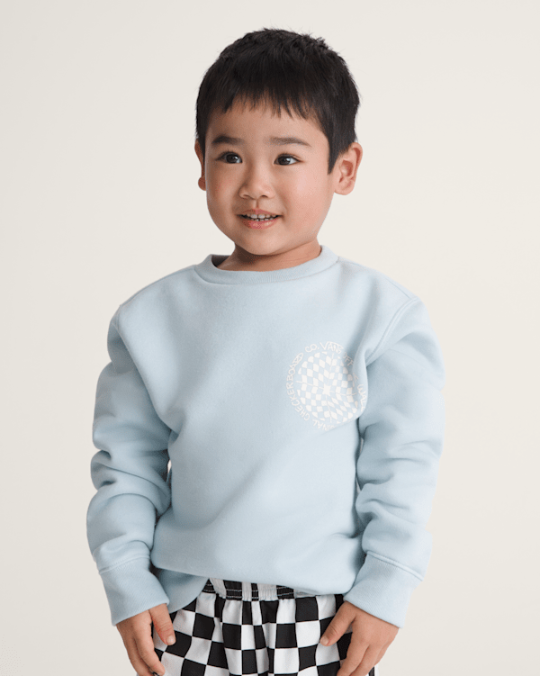 Little Kids Vertigo Vans Crew Sweatshirt