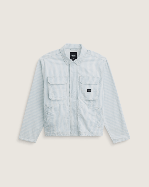 Umber Denim Stripe Jacket