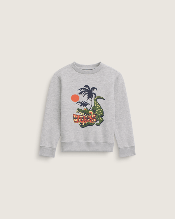 Little Kids Wise Croc Crew Sweatshirt