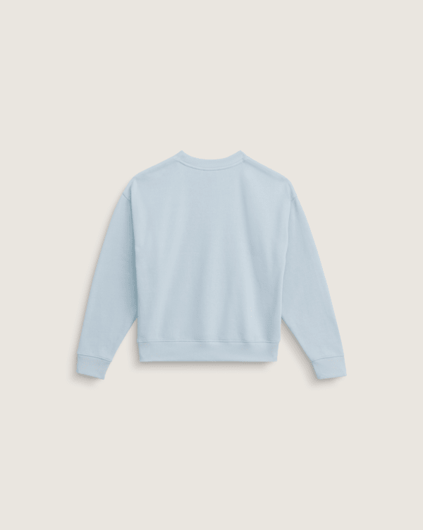 Kids Shore Thing Os Crew Sweatshirt in Dawn Mist Blue | Vans