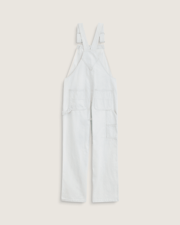 Chore Stripe Overalls in Ice Stripe Blue | Vans