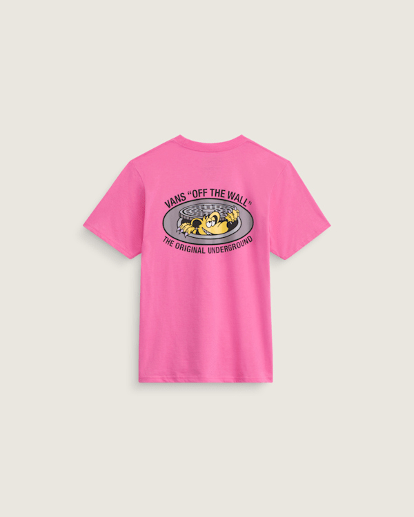 Kids Downside T-Shirt in Fizz Pink | Vans