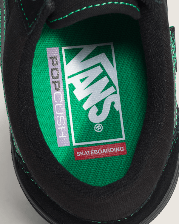 Skate Old Skool Shoe in Black / Green | Vans