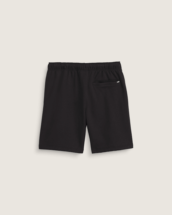 Stretch Logo Fleece Shorts in Black | Vans