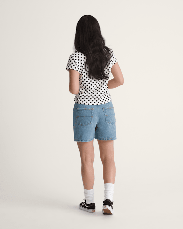 Check-5 Mid Rise Shorts