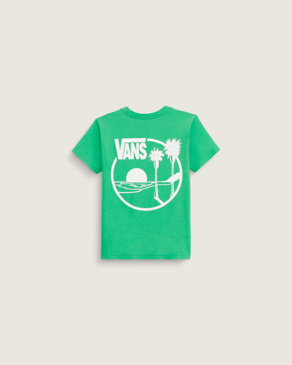 Little Kids Sano T-Shirt in Vivid Verdant Green | Vans