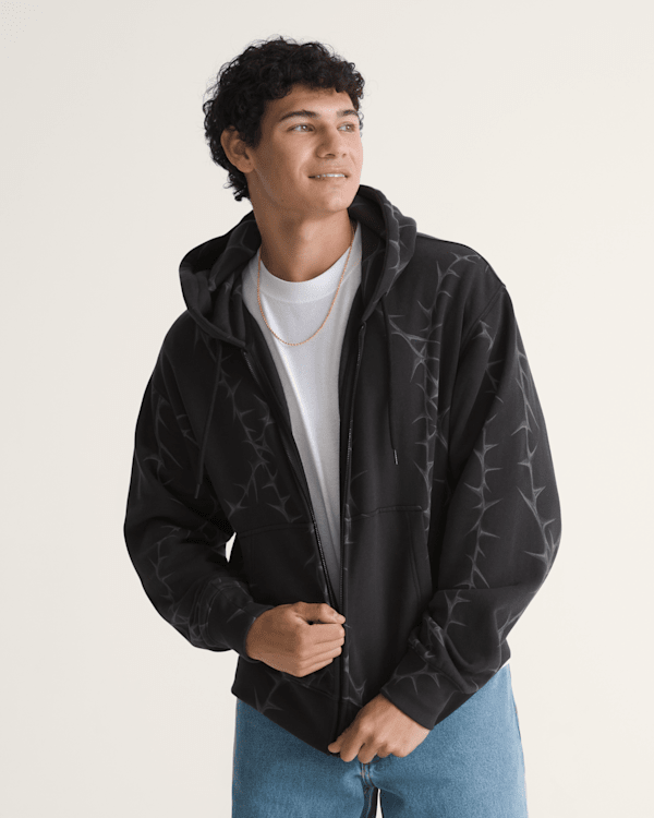 Prickler Patch Zip Hoodie