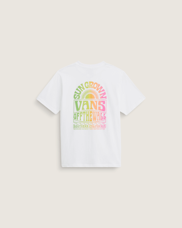 Kids Socalside Up T-Shirt in White | Vans