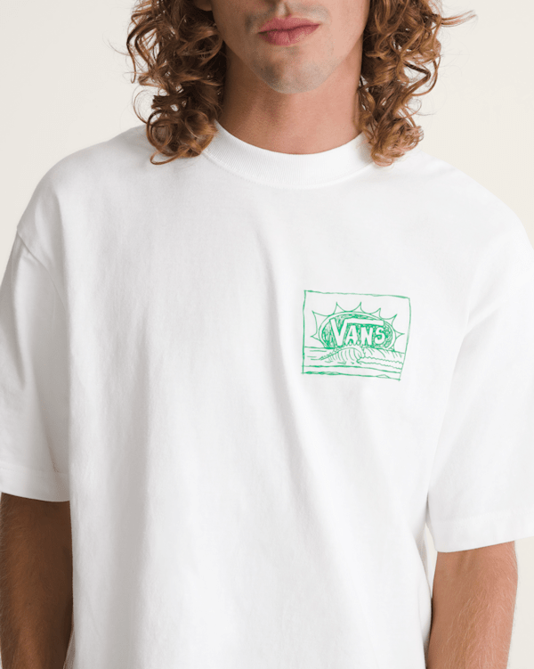 Bright Day T-Shirt in White | Vans