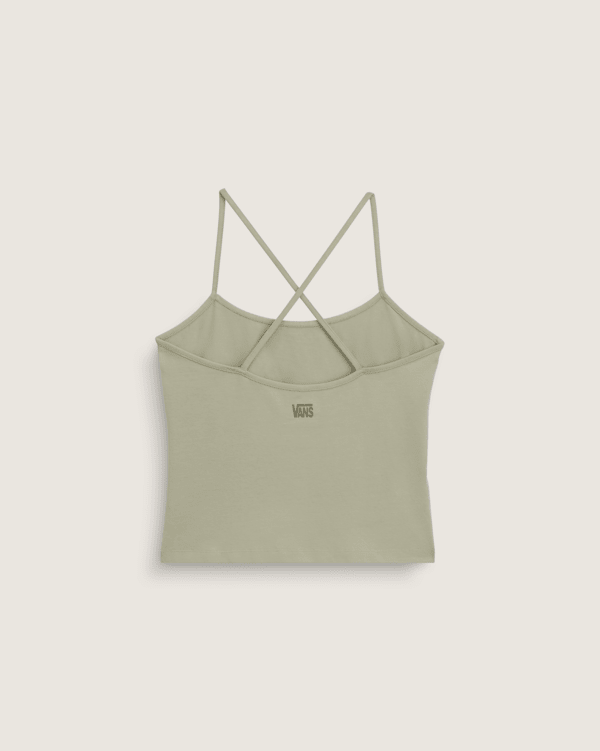 Cross Back Tank Top in Soft Sage Green | Vans